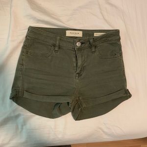 Olive Green Pacsun Shorts